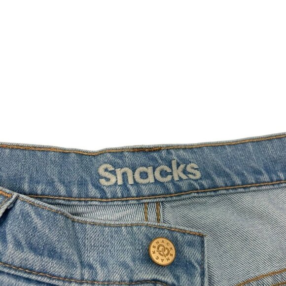 MOTHER Snacks High Waisted Twizzy Utility Ankle Straight Leg Jeans size 25 - Picture 9 of 13